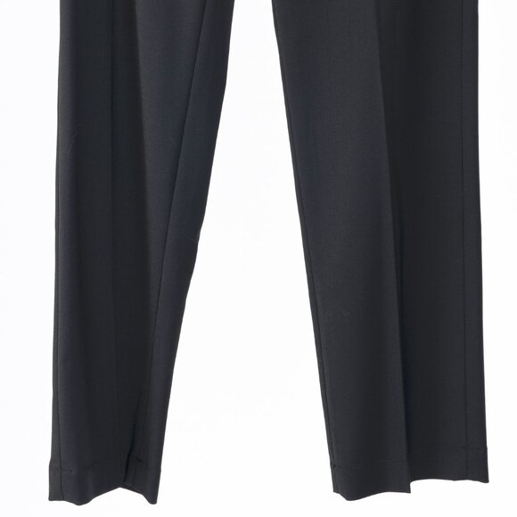 Brunello Cucinelli SS/15 Black Stretch-Wool Pull-On Trousers - Picture 5 of 9